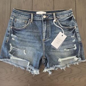 Risen Jean Shorts NWT